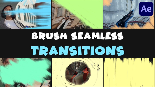 Seamless Brush Transitions | After Effects