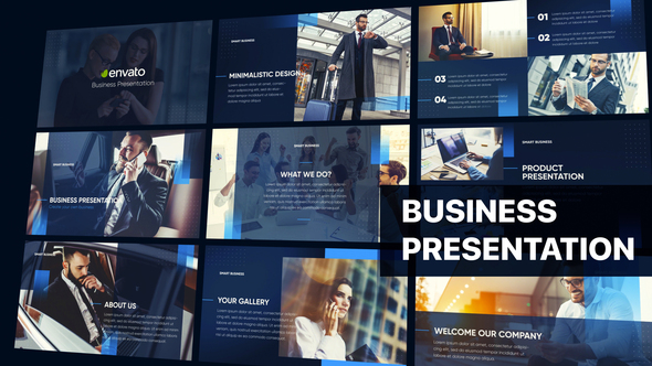 Business Modern Minimalistic Presentation alt