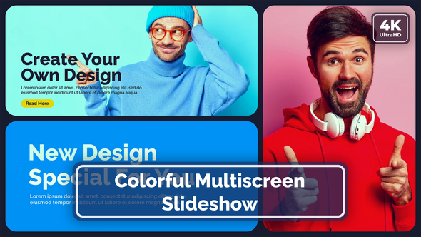 Multiscreen Opener Split Screen Slideshow