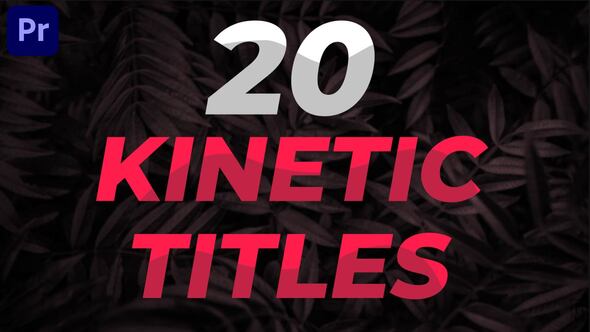 Kinetic Titles MOGRT