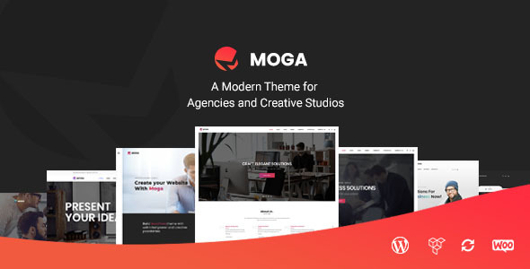 Moga – Creative Agency & Business WordPress Theme