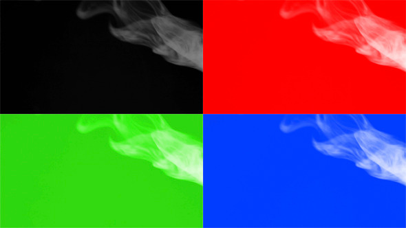 Smoke on Different Chroma Key Backgrounds 4