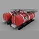Industrial Site Pack (industrial oil tank double) - 3DOcean Item for Sale