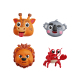 Animoji giraffe koala lion lobster animal - 3DOcean Item for Sale
