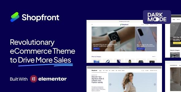 Shopfront - Next-Generation eCommerce Theme