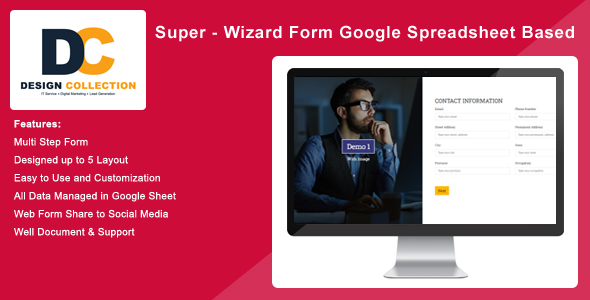 Super – Wizard Form Google Spreadsheets Based