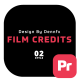 Film Credits - VideoHive Item for Sale