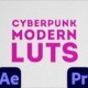 Cyberpunk Modern LUTs | After Effects & Premiere Pro - VideoHive Item for Sale