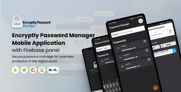 Encryptly Perfect Password Manager - Encrypt Password with Biometric 2FA | Google-StartIO Ads