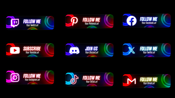 Social Lower Thirds alt