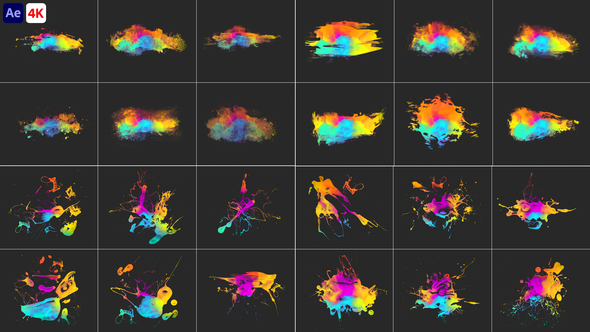 Water Colour Elements V1