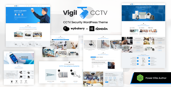 Vigil - CCTV Security WordPress Theme