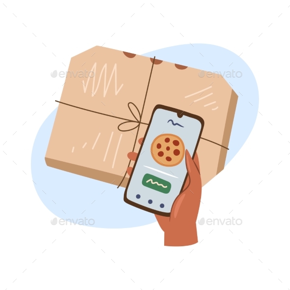Service for Delivery App Pizza Delivery Via App