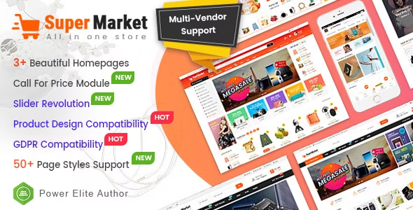SuperMarket - Multi-purpose Responsive OpenCart 3 Theme (3+ Mobile Layouts Ready)