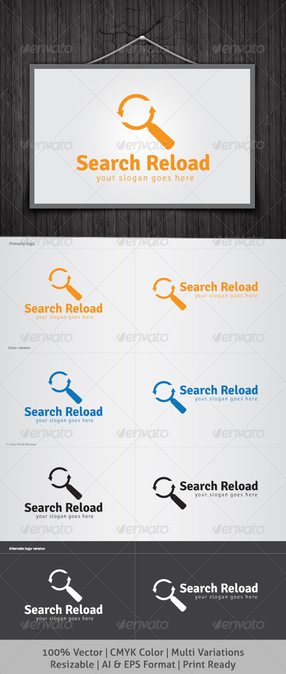 Search Reload Logo