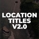Location Titles 2.0 | MOGRT - VideoHive Item for Sale