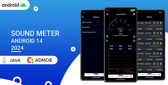 Sound Meter – Noise level meter Android