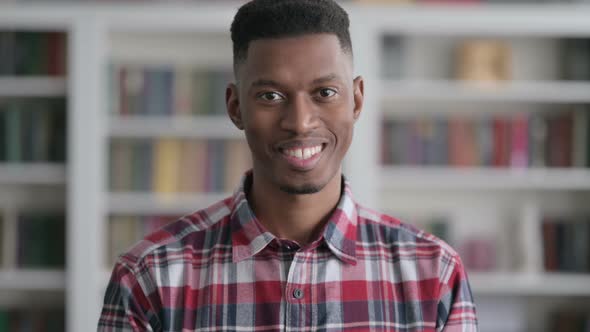 Portrait of African Man showing Ok Sign with Finger