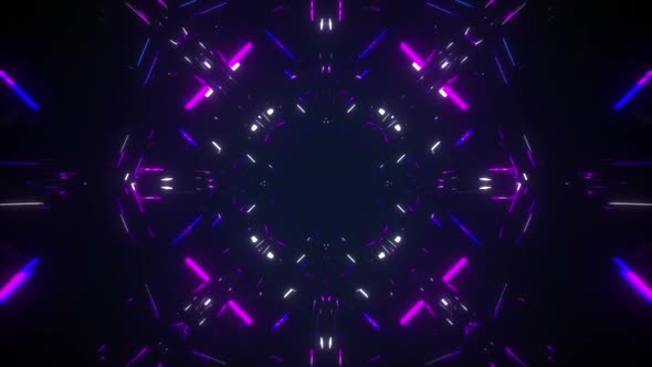 4k Cyberpunk Tunnel Vj Loops