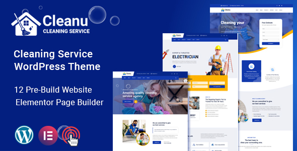 Cleanu – Cleaning Services WordPress