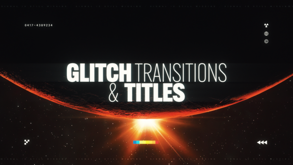 Glitch Transitions & Titles alt