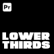 Corporate Lower Thirds | Premiere Pro - VideoHive Item for Sale