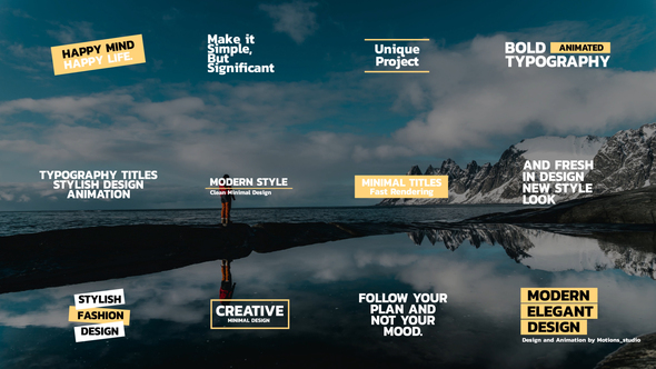 Bold Text Titles | FCPX & Apple Motion alt