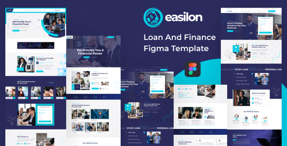 Easilon - Loan & Finance Figma Template