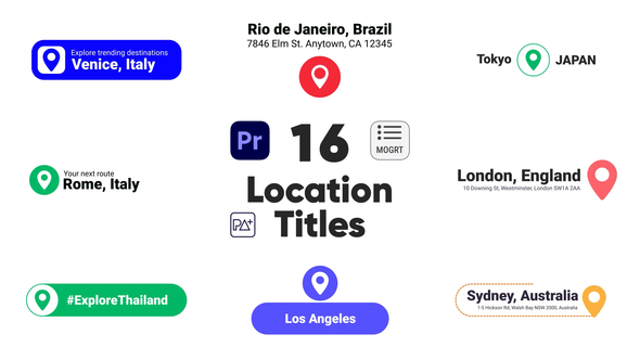 Location Titles For Premiere Pro