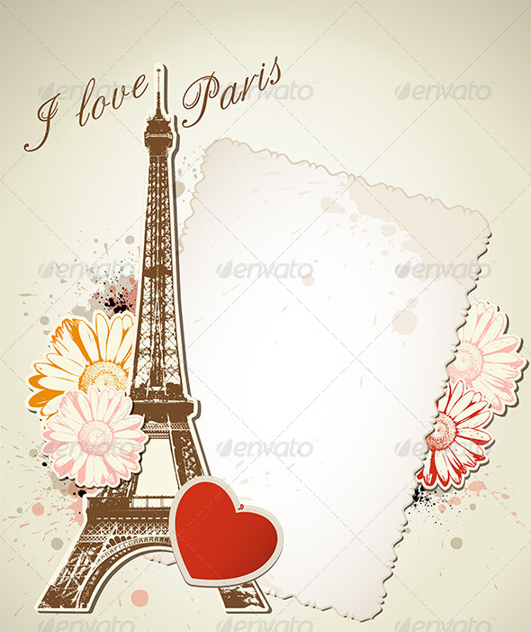Eiffel Tower Vectors From Graphicriver