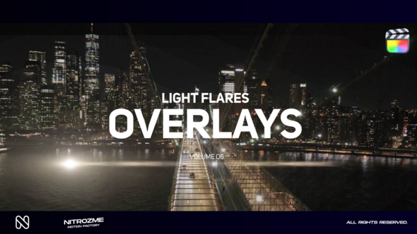 Light Flare Overlays Vol. 06 for Final Cut Pro X alt