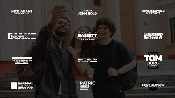 RGB Big Lower Thirds | AE alt