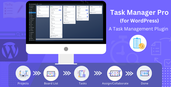 Task Manager Pro - Task Management Plugin For Wordpress
