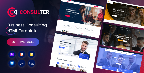 Consulter – Business Consulting HTML Template