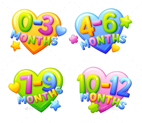 Baby Month Font