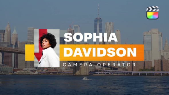 Stylish Text Titles \ FCPX alt