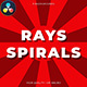Rays & Spirals Background | DaVinci Resolve Macro - VideoHive Item for Sale