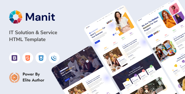 Manit - IT Solutions & Technology HTML Template