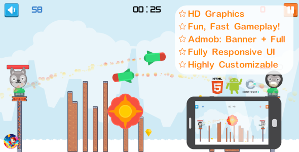 Crazy Cannons: Tank Shooters