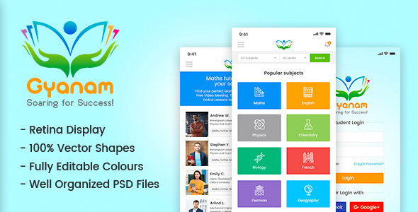 Gyanam - PSD Teacher & Tutor App