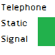 Telephone Static Signal
