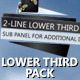 Lower Third Pack V2 - VideoHive Item for Sale