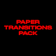 Paper Transitions Pack - VideoHive Item for Sale