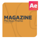 Magazine Mockup Promo - VideoHive Item for Sale