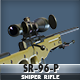 SR-96P Sniper Rifle - 3DOcean Item for Sale