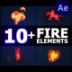 Fire Elements | After Effects - VideoHive Item for Sale