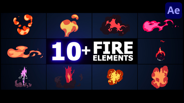 Fire Elements | After Effects