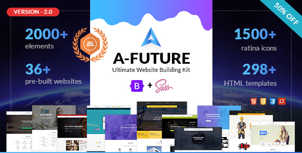 A Future – Creative Multi-purpose eCommerce HTML Template