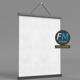 Poster display with rope hanger - 3DOcean Item for Sale