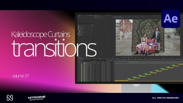 Kaleidoscope Curtains Transitions Vol. 01 alt